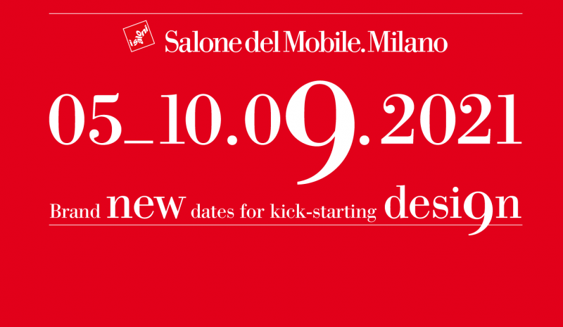 Il Salone del Mobile.Milano 2021 sarà a settembre