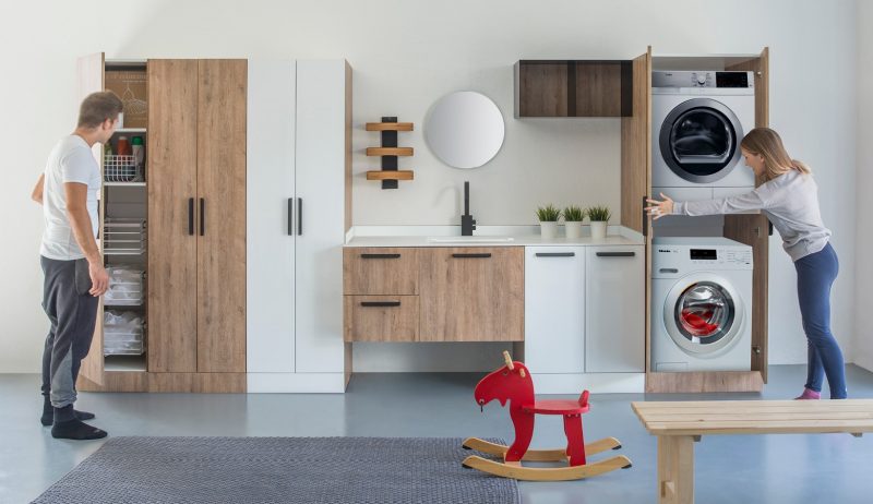 Totus by Xilon, la lavanderia contemporanea dal design funzionale
