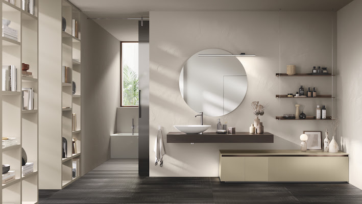 Lido, il nuovo programma di arredo bagno Scavolini