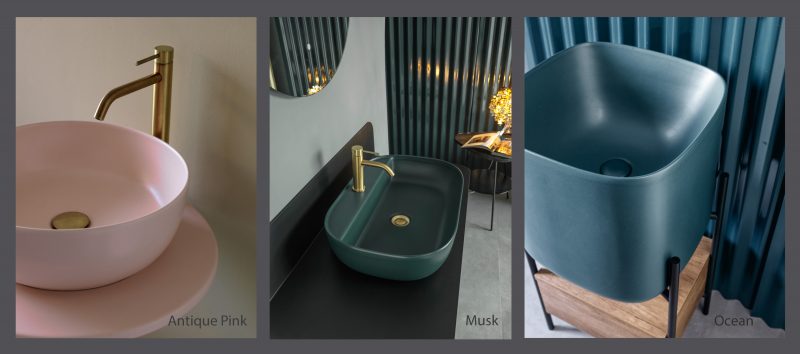 Scarabeo: nuove affascinanti cromie per un bagno di super tendenza