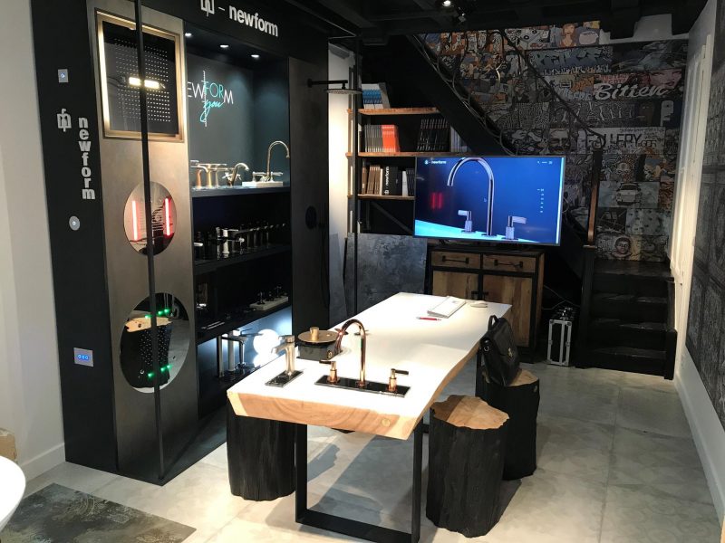 Nuovo showroom Newform a Parigi