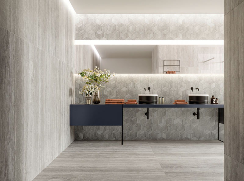 Nuove collezioni e uno stand rinnovato per Ceramiche Refin a Cersaie