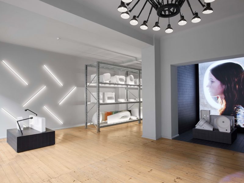 Laufen space Berlin: una nuova idea di showroom