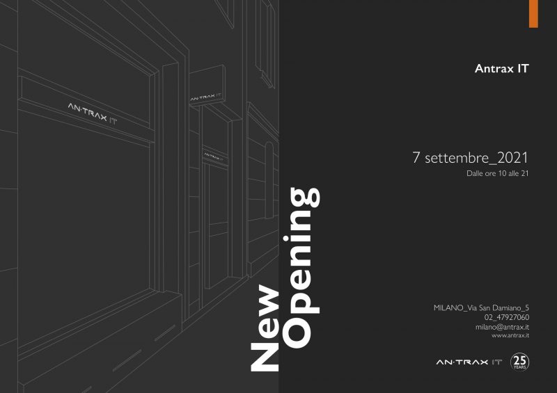 Antrax IT inaugura a Milano il primo showroom monomarca