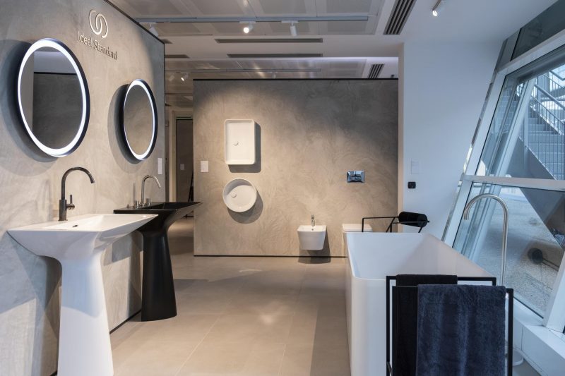 Il nuovo showroom Ideal Standard in via Borsi 9 a Milano